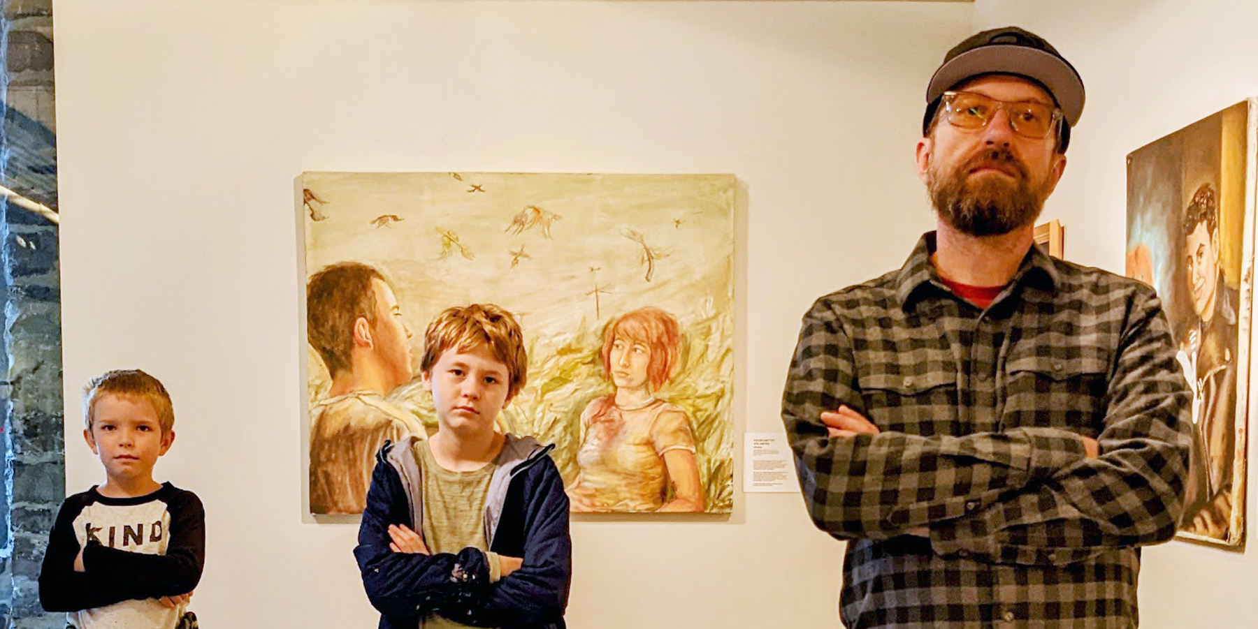 Brian and Jewel in wildflowers